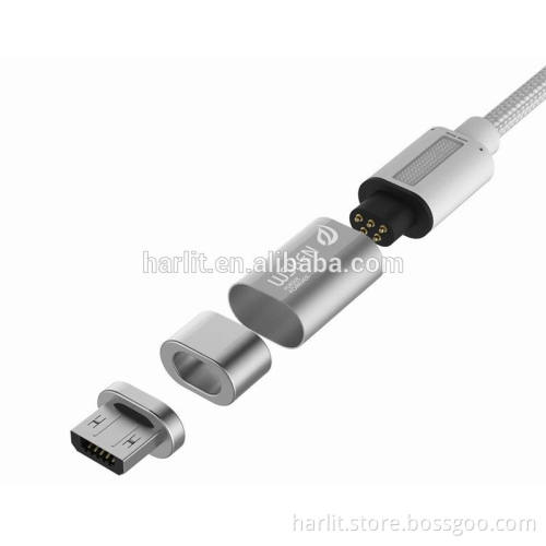 WSKEN Mini USB Charge Cable With Detachable Magnetic Connector Strong Magnet Force
